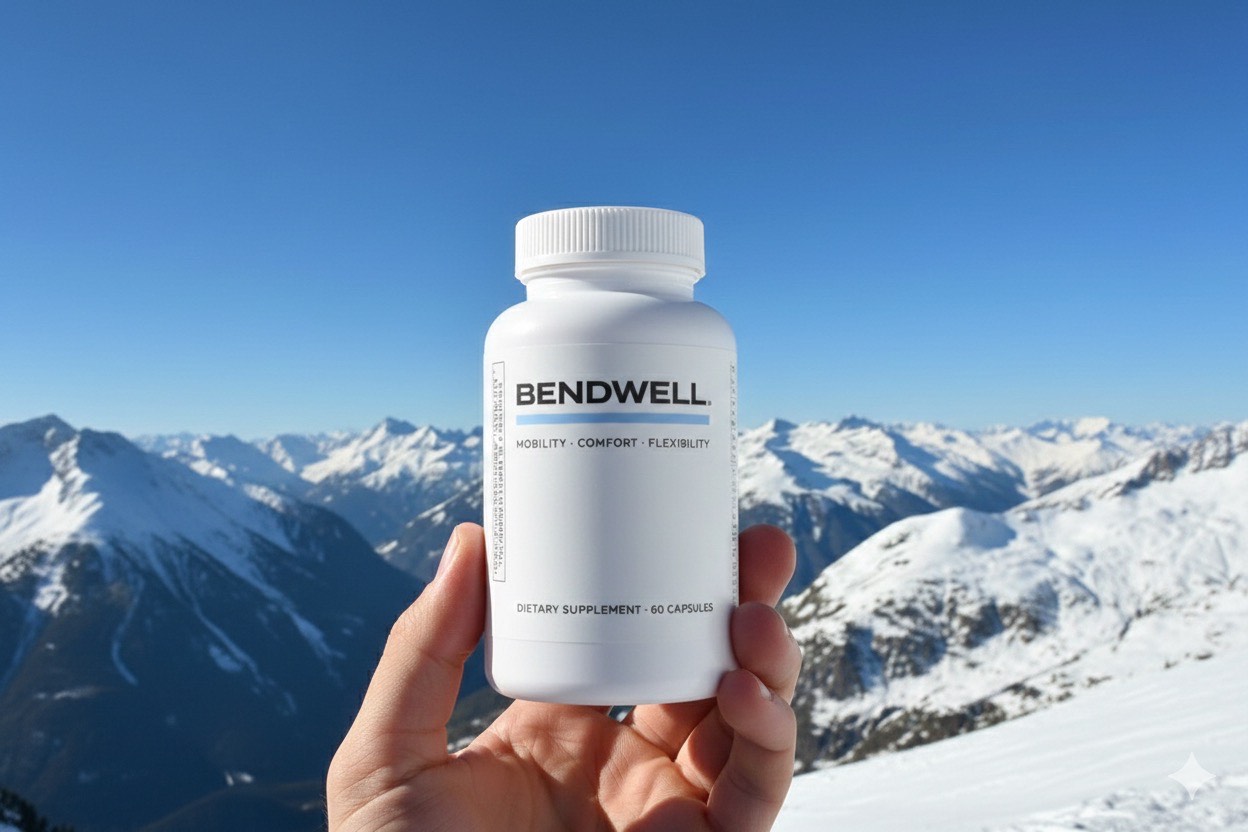 BendWell daily mobility supplement bottle